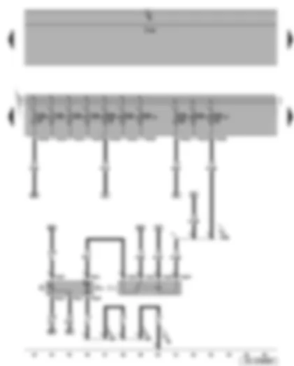 Wiring Diagram  SEAT TOLEDO 2006 - Fuel pump - fuel pump relay - fuel gauge sender