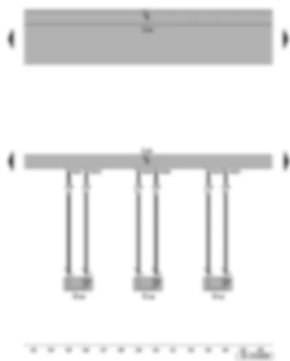 Wiring Diagram  SEAT TOLEDO 2006 - Temperature sender before particulate filter - temperature sender before turbocharger - temperature sender after particulate filter