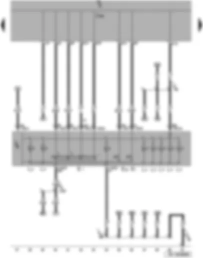 Wiring Diagram  SEAT TOLEDO 2015 - Rear fog light switch - light switch - fog light switch - light switch illumination bulb