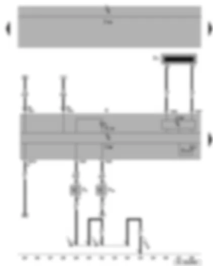 Wiring Diagram  SEAT TOLEDO 2014 - Immobilizer reader coil - handbrake warning switch - brake fluid level warning contact - dash panel insert - immobilizer control unit