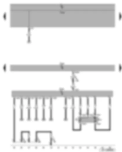 Wiring Diagram  SEAT TOLEDO 2008 - Fuel pump - fuel gauge sender - engine control unit - fuel pump control unit