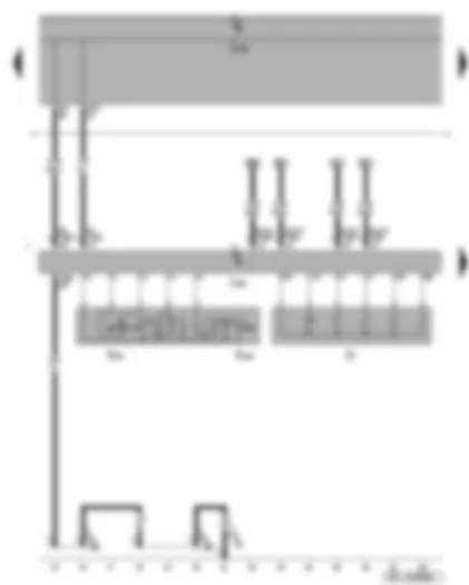 Wiring Diagram  SEAT TOLEDO 2008 - Ignition/starter switch - cruise control system switch - cruise control system (CCS) SET button - steering column electronics control unit