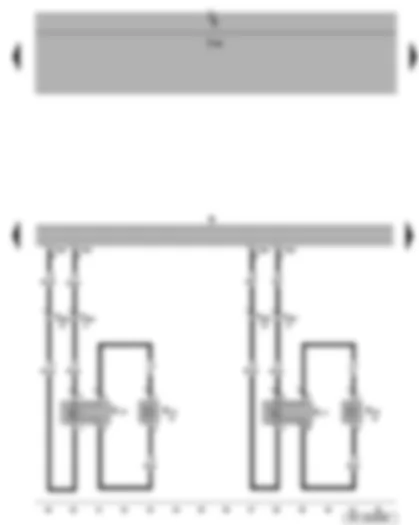 Wiring Diagram  SEAT TOLEDO 2014 - Rear right treble loudspeaker - rear left treble loudspeaker - rear right bass loudspeaker - rear left bass loudspeaker - radio