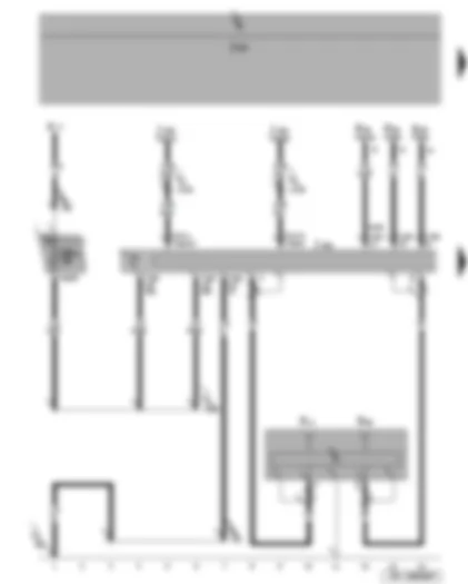 Wiring Diagram  SEAT TOLEDO 2009 - Aerial - GPS aerial - control unit with display for radio and navigation system