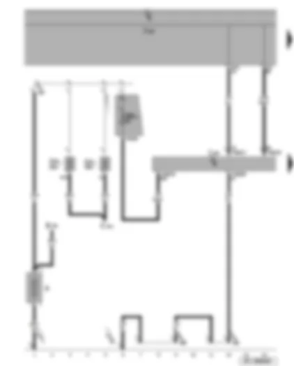 Wiring Diagram  SEAT TOLEDO 2009 - Battery - steering column electronics control unit
