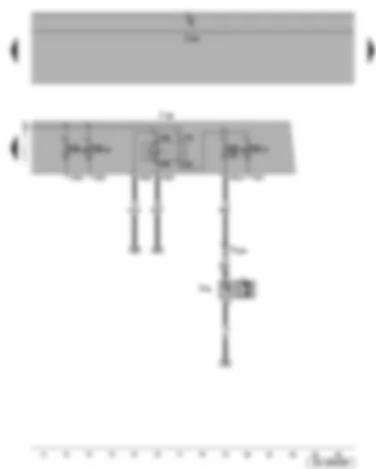 Wiring Diagram  SEAT TOLEDO 2008 - Coolant circulation pump - additional coolant pump relay