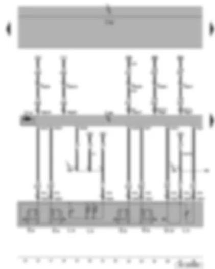 Wiring Diagram  SEAT TOLEDO 2015 - Window regulator switch - driver side - driver side window regulator motor - driver door control unit
