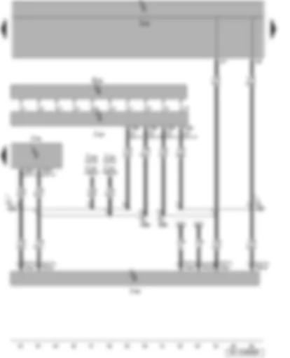Wiring Diagram  SEAT TOLEDO 2009 - Data bus diagnostic interface - steering angle sender - cornering light and headlight range control unit