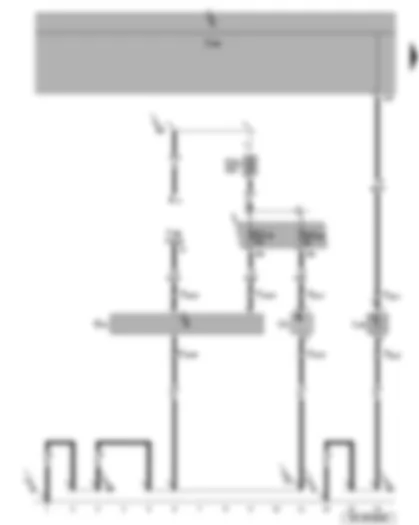 Wiring Diagram  SEAT TOLEDO 2006 - Vehicle symbol illumination bulb - taxi meter - two-way radio socket