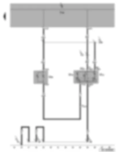 Wiring Diagram  SEAT TOLEDO 2006 - Front passenger reading light - driver side reading light - rear centre reading light - interior light with switch-off delay