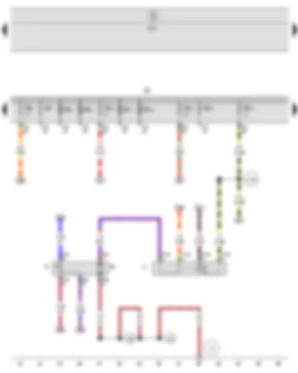 Wiring Diagram  SEAT TOLEDO 2006 - Fuel gauge sender - Fuel system pressurisation pump - Fuel pump relay - Fuse holder B