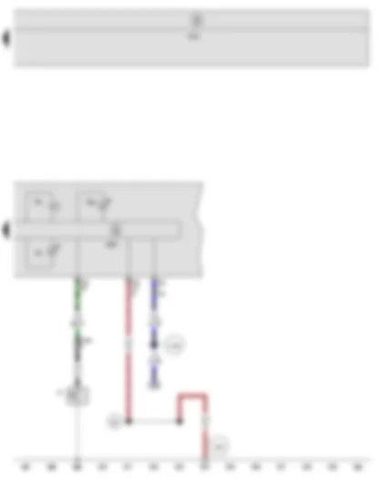 Wiring Diagram  SEAT TOLEDO 2006 - Oil pressure switch - Buzzer and gong - Control unit in dash panel insert - Oil pressure warning lamp - Oil level warning lamp