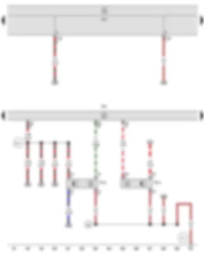 Wiring Diagram  SEAT TOLEDO 2007 - Brake pedal position sender - Clutch position sender - Engine control unit