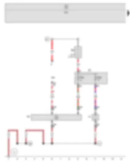 Wiring Diagram  SEAT TOLEDO 2009 - Taximeter - Fuse 5 in fuse holder A - Two-way radio socket