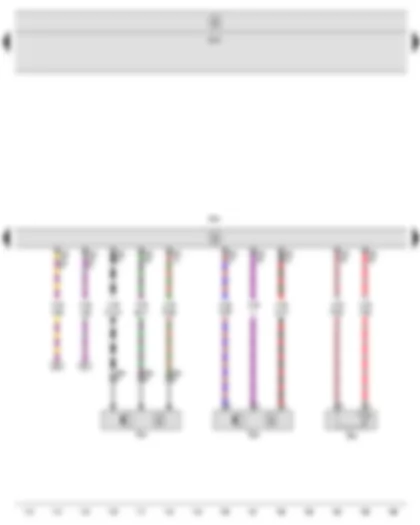 Wiring Diagram  SEAT TOLEDO 2008 - Engine speed sender - Hall sender - Coolant temperature sender - Engine control unit