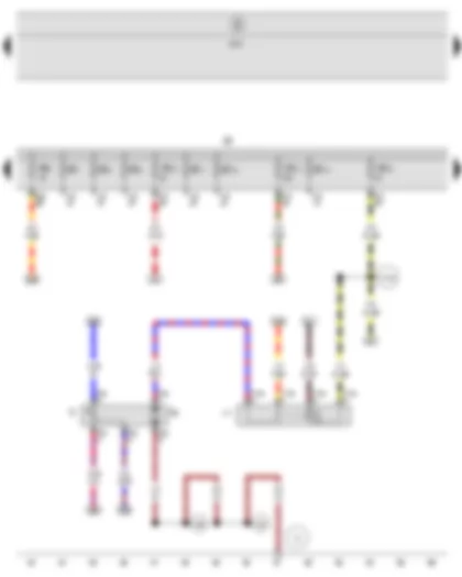 Wiring Diagram  SEAT TOLEDO 2008 - Fuel gauge sender - Fuel system pressurisation pump - Fuel pump relay - Fuse holder B