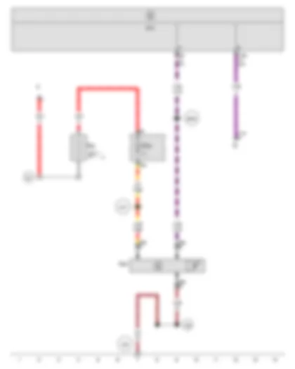 Wiring Diagram  SEAT TOLEDO 2009 - Rain and light sensor