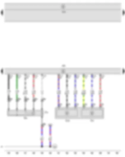 Wiring Diagram  SEAT TOLEDO 2009 - Lambda probe - Accelerator position sender - Engine control unit