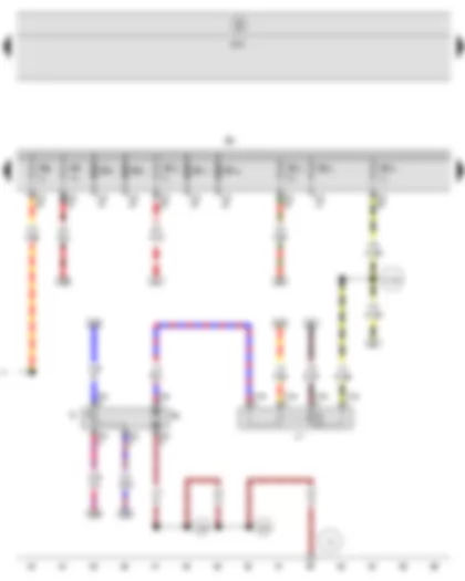 Wiring Diagram  SEAT TOLEDO 2009 - Fuel gauge sender - Fuel system pressurisation pump - Fuel pump relay - Fuse holder B