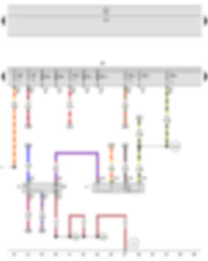 Wiring Diagram  SEAT TOLEDO 2009 - Fuel gauge sender - Fuel system pressurisation pump - Fuel pump relay - Fuse holder B