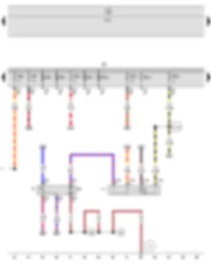 Wiring Diagram  SEAT TOLEDO 2009 - Fuel gauge sender - Fuel system pressurisation pump - Fuel pump relay - Fuse holder B