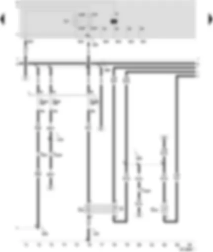 Wiring Diagram  SEAT TOLEDO 1999 - Fuel pump - fuel level transmitter - insufficient coolant indicator transmitter