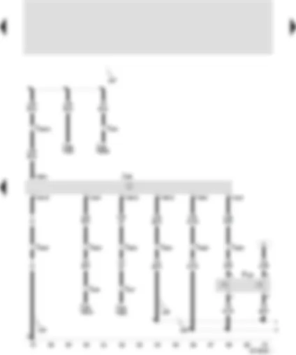 Wiring Diagram  SEAT TOLEDO 1999 - Climatronic control unit - air conditioning system pressure switch