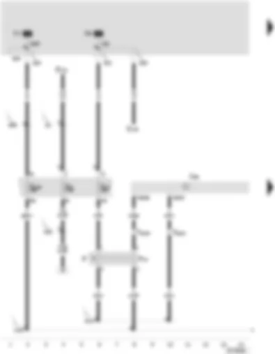 Wiring Diagram  SEAT TOLEDO 1999 - Simos control unit - brake light switch - brake pedal switch of the GRA