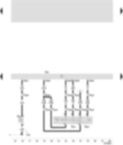 Wiring Diagram  SEAT TOLEDO 1999 - Simos control unit - speed adjustment switch (GRA) - clutch pedal switch