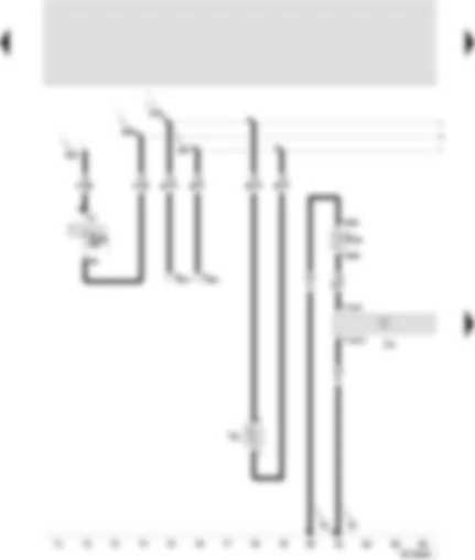 Wiring Diagram  SEAT TOLEDO 1999 - Windscreen washer pump - windscreen washer regulator