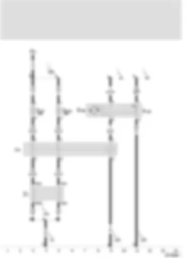 Wiring Diagram  SEAT TOLEDO 1999 - Heated windscreen switch - heated windscreen relay - heated windscreen
