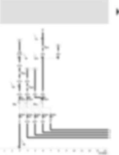Wiring Diagram  SEAT TOLEDO 1999 - Rear left light - left brake light - rear left indicator