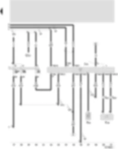 Wiring Diagram  SEAT TOLEDO 2000 - Operating electronics control unit - microphone