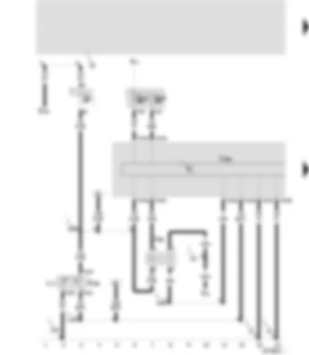 Wiring Diagram  SEAT TOLEDO 1999 - Control unit for ABS with EDS - TCS and ESP - button for TCS/ESP