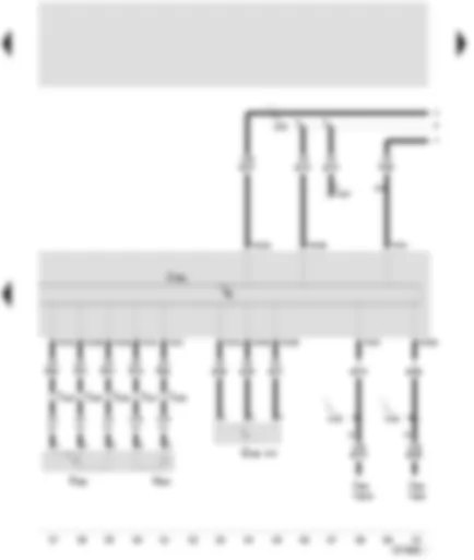 Wiring Diagram  SEAT TOLEDO 1999 - Control unit for ABS with EDS - TCS and ESP - lateral acceleration sender - brake pressure solenoid - ESP braking sensor switch