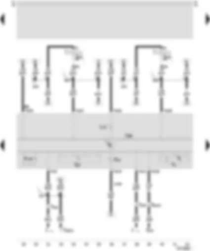 Wiring Diagram  SEAT TOLEDO 1999 - Dash panel insert - rev. counter - odometer display