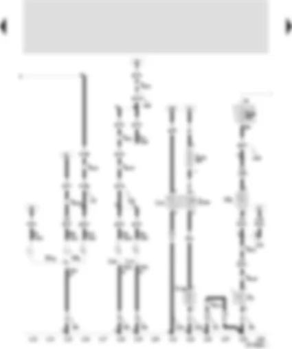 Wiring Diagram  SEAT TOLEDO 1999 - Right tail light - brake light - luggage compartment light - rear fog light - tank filler flap remote release