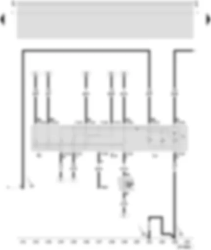 Wiring Diagram  SEAT TOLEDO 1999 - Light switch - rear fog light switch