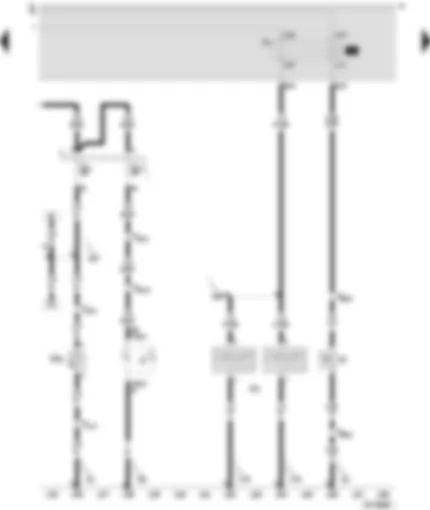 Wiring Diagram  SEAT TOLEDO 1999 - Dual tone horn - glove compartment light - number plate light