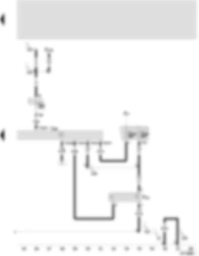 Wiring Diagram  SEAT TOLEDO 1999 - Radiator fan control unit - radiator fan thermal switch