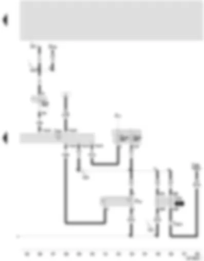 Wiring Diagram  SEAT TOLEDO 1999 - Radiator fan control unit - radiator fan thermal switch - radiator fan relay