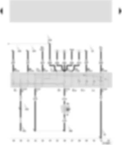 Wiring Diagram  SEAT TOLEDO 1999 - Light switch - rear fog light switch