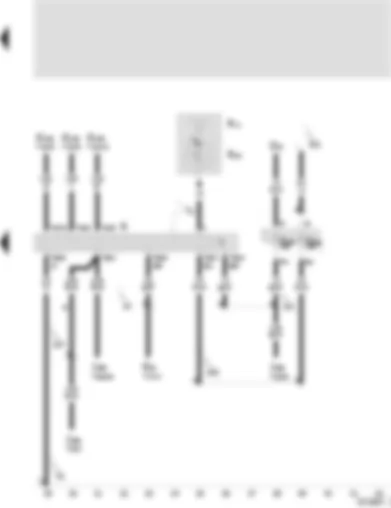 Wiring Diagram  SEAT TOLEDO 1999 - Radio - aerial