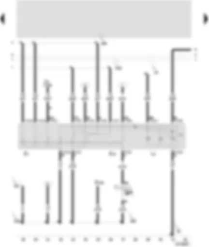 Wiring Diagram  SEAT TOLEDO 1999 - Light switch - rear fog lamp switch