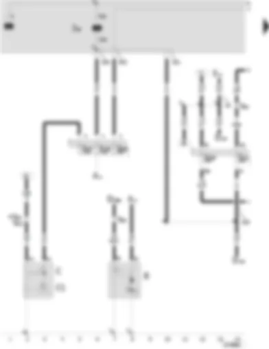 Wiring Diagram  SEAT TOLEDO 2000 - Battery - starter - alternator - voltage regulator - ignition/starter switch - relief relay for x contact