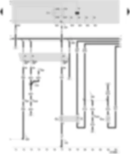 Wiring Diagram  SEAT TOLEDO 2000 - Fuel gauge sender - fuel pump (lift pump) - coolant shortage indicator sender - fuel pump relay