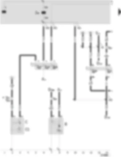 Wiring Diagram  SEAT TOLEDO 2000 - Battery - starter - alternator - voltage regulator - ignition/starter switch - relief relay for x contact