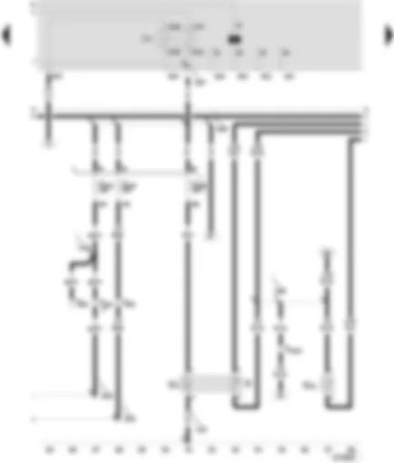 Wiring Diagram  SEAT TOLEDO 2000 - Fuel gauge sender - fuel pump (lift pump) - coolant shortage indicator sender - fuel pump relay