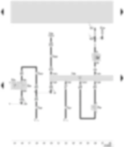 Wiring Diagram  SEAT TOLEDO 2000 - Control unit for radiator fan - switch for air conditioner - ambient temperature switch - air conditioner warning lamp