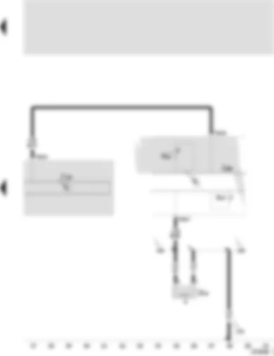 Wiring Diagram  SEAT TOLEDO 2001 - Control unit for ABS with EDS - rear right speed sensor - front right speed sensor